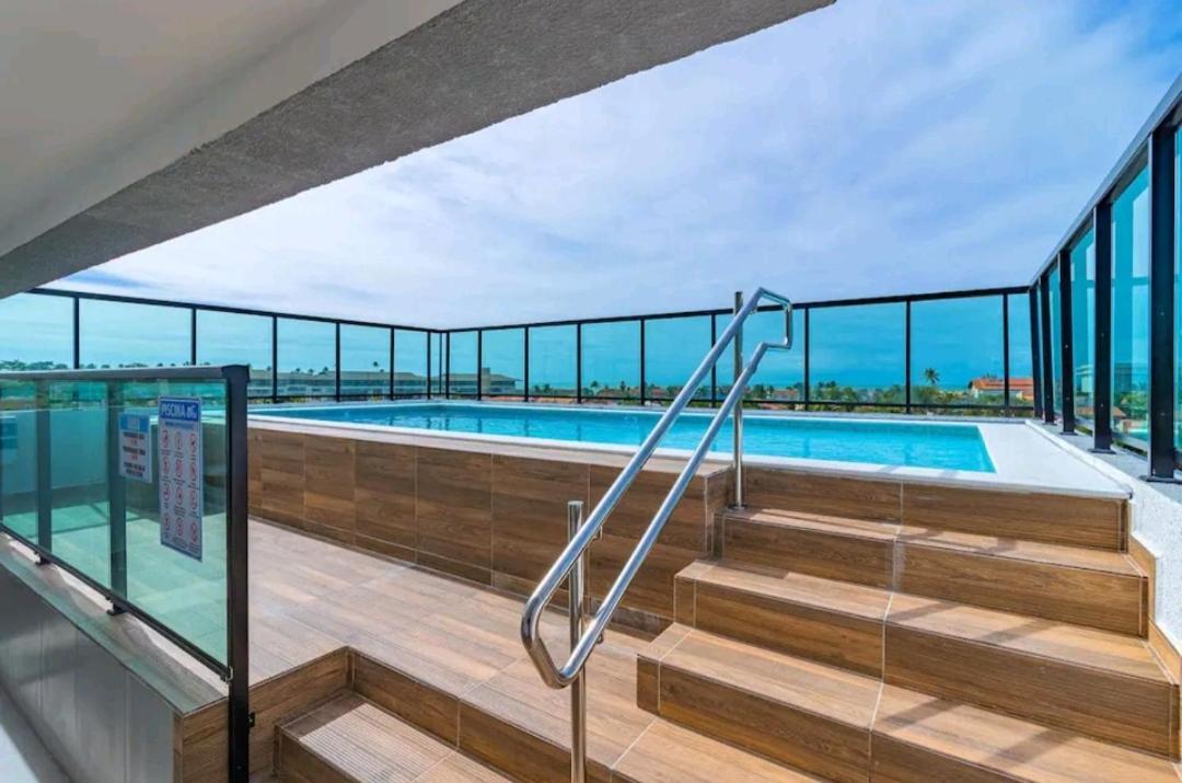 Flat Mobiliado, Com Piscina, 300M Da Praia! Порту-де-Галиньяш Экстерьер фото